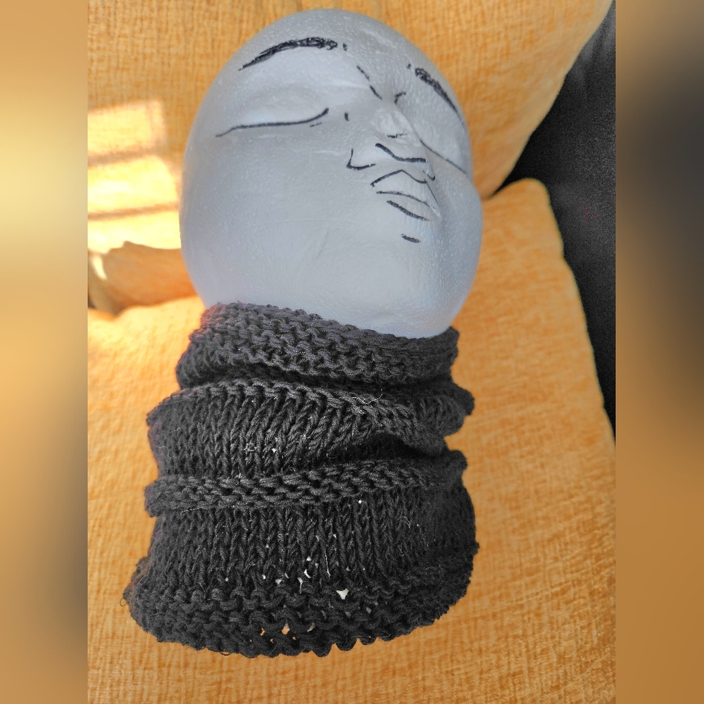 Handmade Bamboo / Cotton Knit Cowl